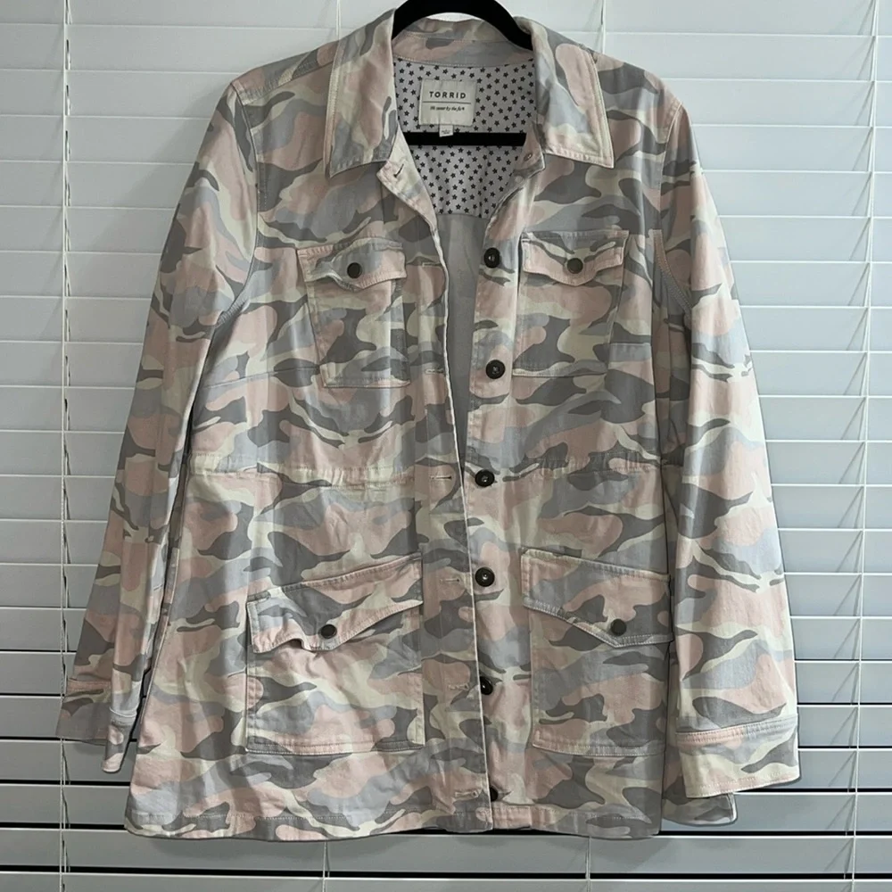 Camo Twill Anorak - Picture 1 of 3